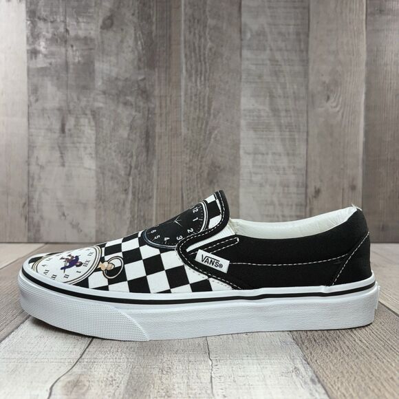 Vans X Karl Jacobs Women's Size 7 Skate Shoes Sneakers Time Traveler Black White - Picture 6 of 11